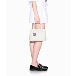 Borsa Donna a Mano con Tracolla ARMANI EXCHANGE colore Dust Linea Liz