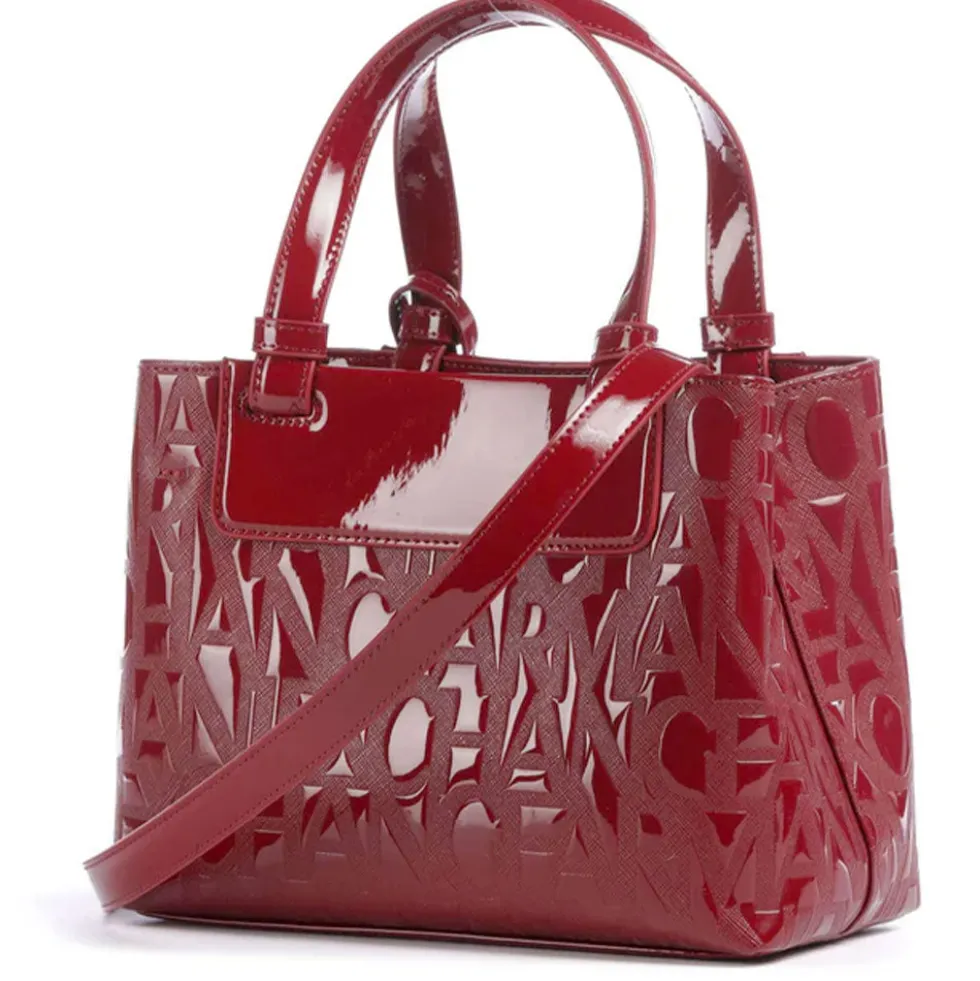 Borsa Donna a Mano con Tracolla ARMANI EXCHANGE colore Red Dahlia Linea Liz