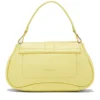 Borsa Donna a Mano con Tracolla COCCINELLE in Pelle linea Himma colore Lime Wash
