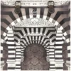 Borsa Donna a Mano con Tracolla GABS G3 PLUS Large in Pelle stampa Portone B/N
