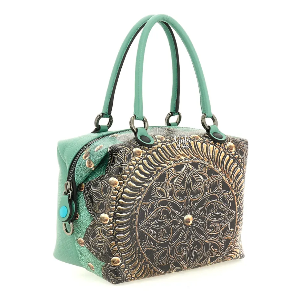 Borsa Donna a Mano con Tracolla GABS G3 PLUS Large in Pelle stampa Rosone