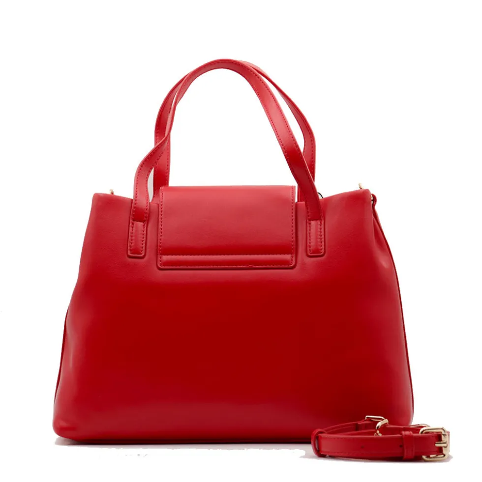 Borsa Donna a Mano con Tracolla LOVE MOSCHINO linea Clothespin Rossa