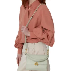 Borsa Donna a Mano con Tracolla COCCINELLE linea Binxie in Pelle Sunrise