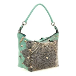 Borsa Donna a Mano con Tracolla GABS G3 PLUS Medium in Pelle stampa Rosone