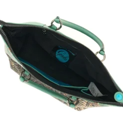 Borsa Donna a Mano con Tracolla GABS G3 PLUS Medium in Pelle stampa Rosone