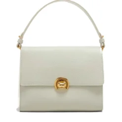 Borsa Donna a Mano con Tracolla COCCINELLE linea Binxie in Pelle Celadon Green