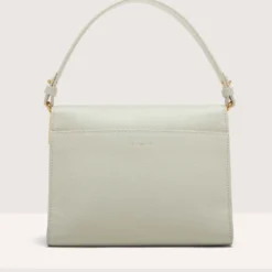 Borsa Donna a Mano con Tracolla COCCINELLE linea Binxie in Pelle Celadon Green