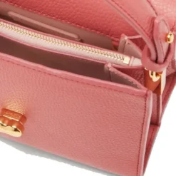 Borsa Donna a Mano con Tracolla COCCINELLE in Pelle linea Binxie Small colore Pot