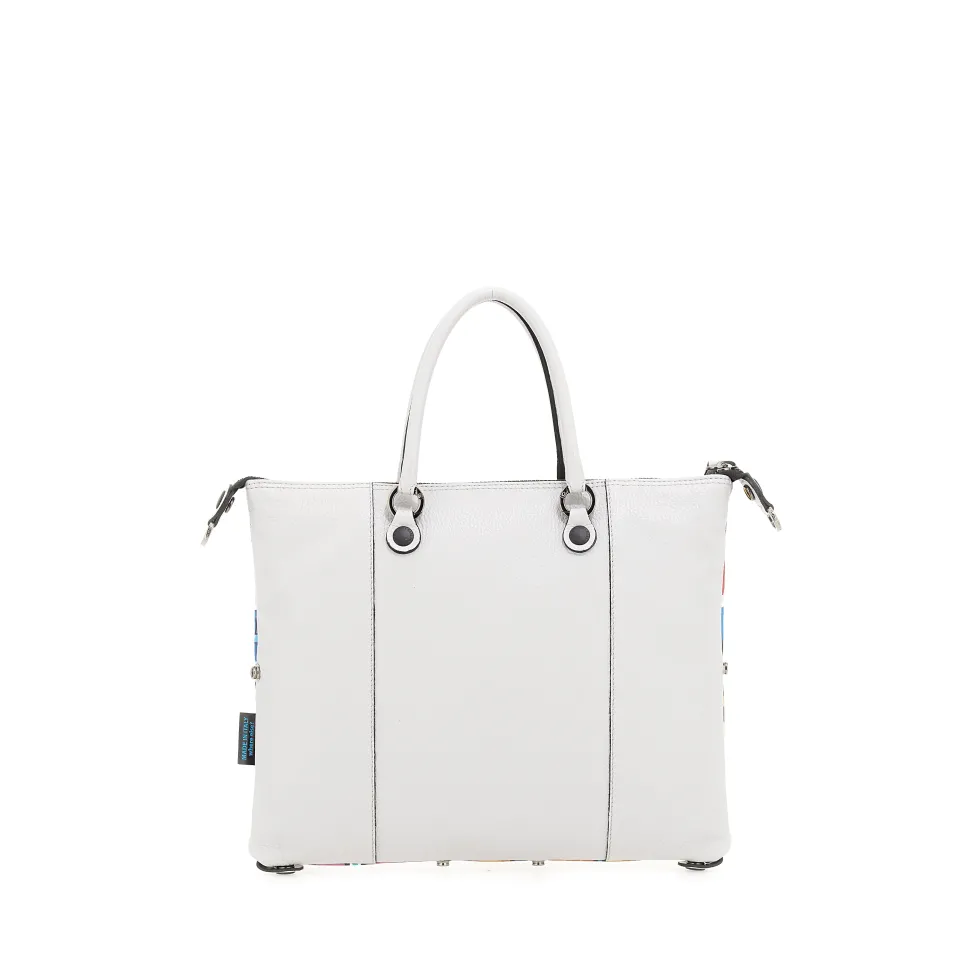 Borsa Donna a Mano con Tracolla GABS G3 PLUS Trip in Pelle stampa Graffiti Large