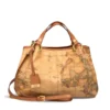 Borsa Donna a Mano con Tracolla 1A Classe Alviero Martini linea Geo Classic N148