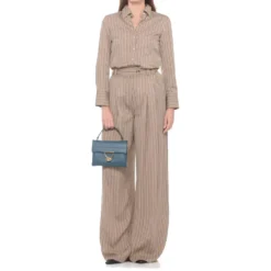 Borsa Donna a Mano con Tracolla COCCINELLE in Pelle Linea Arlettis Mini colore Seagrass