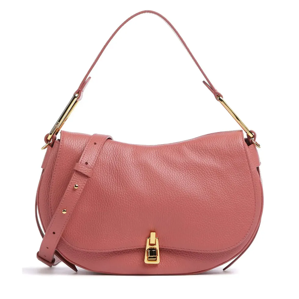 Borsa Donna a Mano con Tracolla COCCINELLE linea Magie Soft Medium in Pelle colore Pot