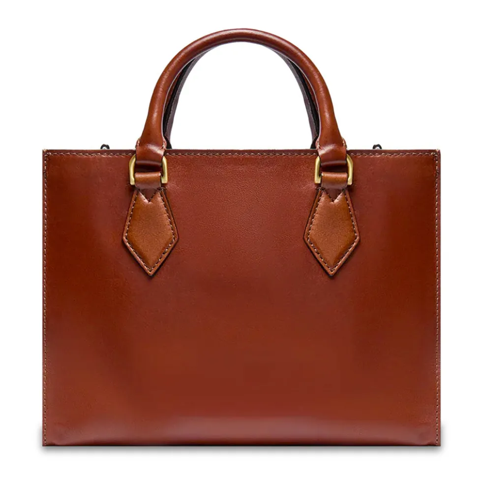 Borsa Donna a Mano Grande THE BRIDGE linea Ida in Pelle Marrone