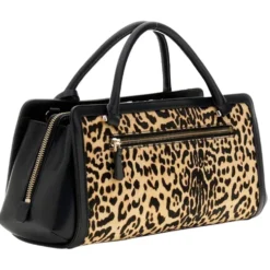 Borsa Donna a Mano GUESS Linea Audrey Fantasia Leopard