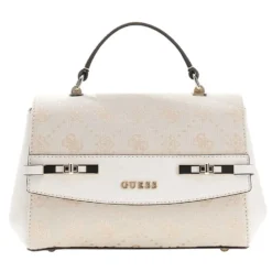 Borsa Donna a Mano GUESS Linea Melinda Colore Off White Logo Misura Piccola