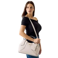 Borsa Donna a Mano GUESS Linea Darcy Colore Stone