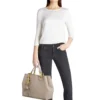 Borsa Donna a Mano Large BRACCIALINI linea Beth Grigio