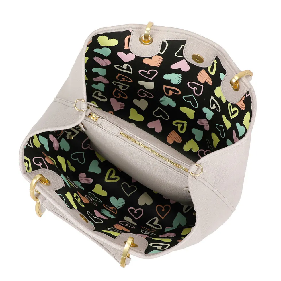 Borsa Donna a Mano Large BRACCIALINI linea Beth Grigio