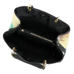 Borsa Donna a Mano Large BRACCIALINI linea Cartoline Looney Tunes stampa Londra