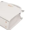 Borsa Donna a Mano LIU JO Better stampa Bottalata color Crema con Charm
