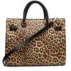 Borsa Donna a Mano Media LIU JO stampa Animalier con Charm