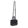Borsa Donna a Mano Mini LIU JO Better stampa Bottalata Nera con Charm