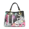 Borsa Donna a Mano Small BRACCIALINI linea Cartoline Looney Tunes stampa Dubai