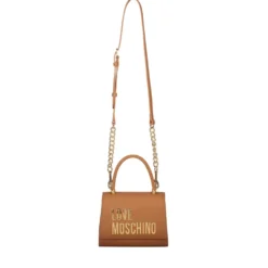 Borsa Donna a Mano Small LOVE MOSCHINO linea Bold Bag color Cuoio