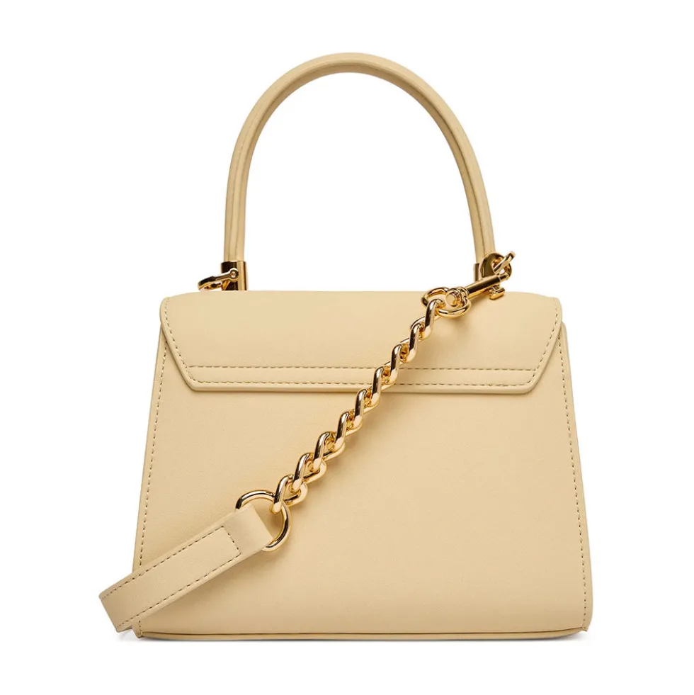 Borsa Donna a Mano Small LOVE MOSCHINO linea Bold Bag color Burro