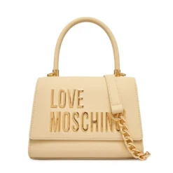 Borsa Donna a Mano Small LOVE MOSCHINO linea Bold Bag color Burro