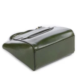 Borsa Donna a Mano THE BRIDGE linea Lucrezia in Pelle Verde Maggiorana