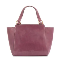 Borsa Donna a Mano THE BRIDGE linea Lucrezia in Pelle Viola Orchidea
