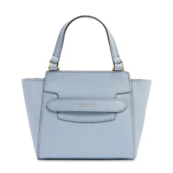 Borsa Donna a Mano THE BRIDGE linea Lucrezia in Pelle Azzurro Acqua