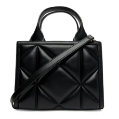 Borsa Donna a Mano Trapuntata LOVE MOSCHINO linea Embossed Nera