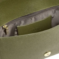 Borsa Donna a Spalla 1A Classe Alviero Martini linea Lake Bag Verde Muschio LD59