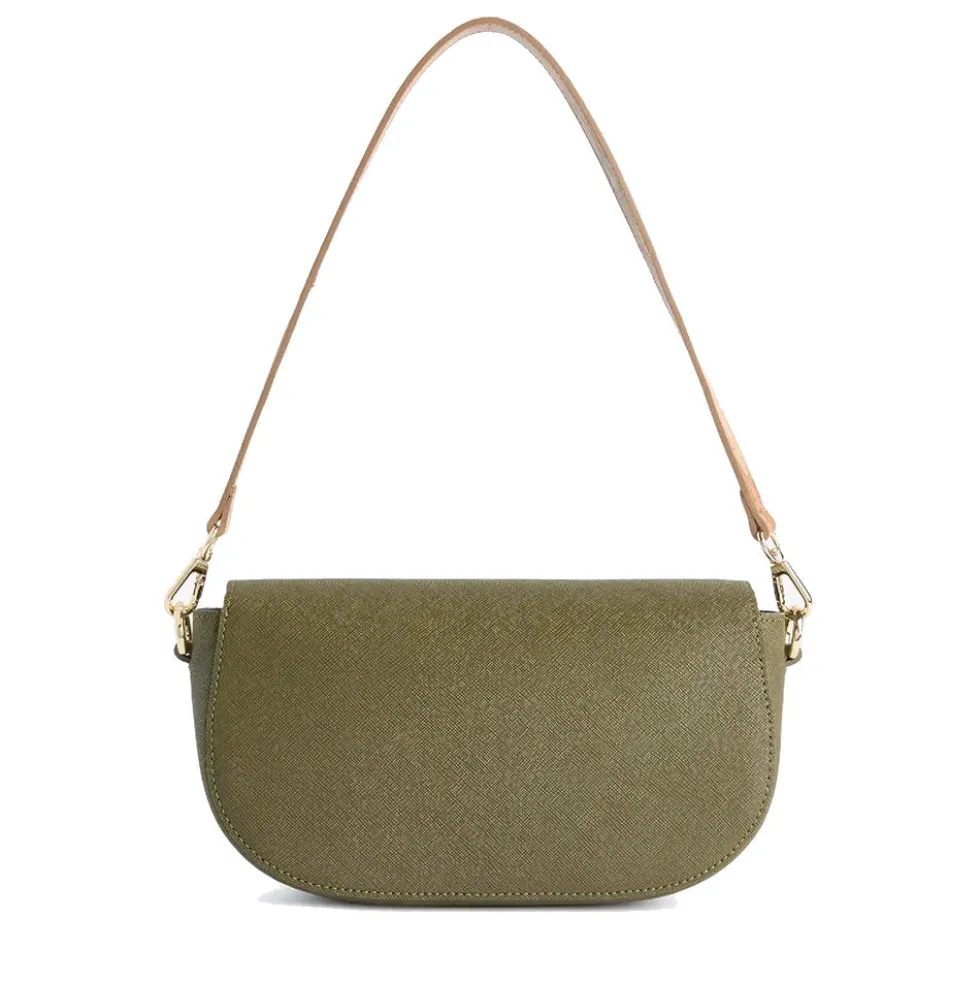 Borsa Donna a Spalla 1A Classe Alviero Martini linea Lake Bag Verde Muschio LD59