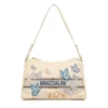 Borsa Donna a Spalla BRACCIALINI linea Jacquard Beige