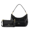Borsa Donna a Spalla BRACCIALINI linea Beth Puffy in Nylon Nero