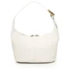 Borsa Donna a Spalla COCCINELLE in Pelle linea Fernanda Small Colore Blanco
