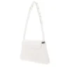 Borsa Donna a Spalla COCCINELLE in Pelle Colore Blanco linea Dew Small