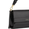 Borsa Donna a Spalla COCCINELLE in Pelle linea Boheme Small colore Nero - Cognac