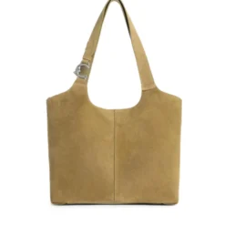 Borsa Donna a Spalla COCCINELLE in Camoscio Linea C-Easy Colore Seagrass