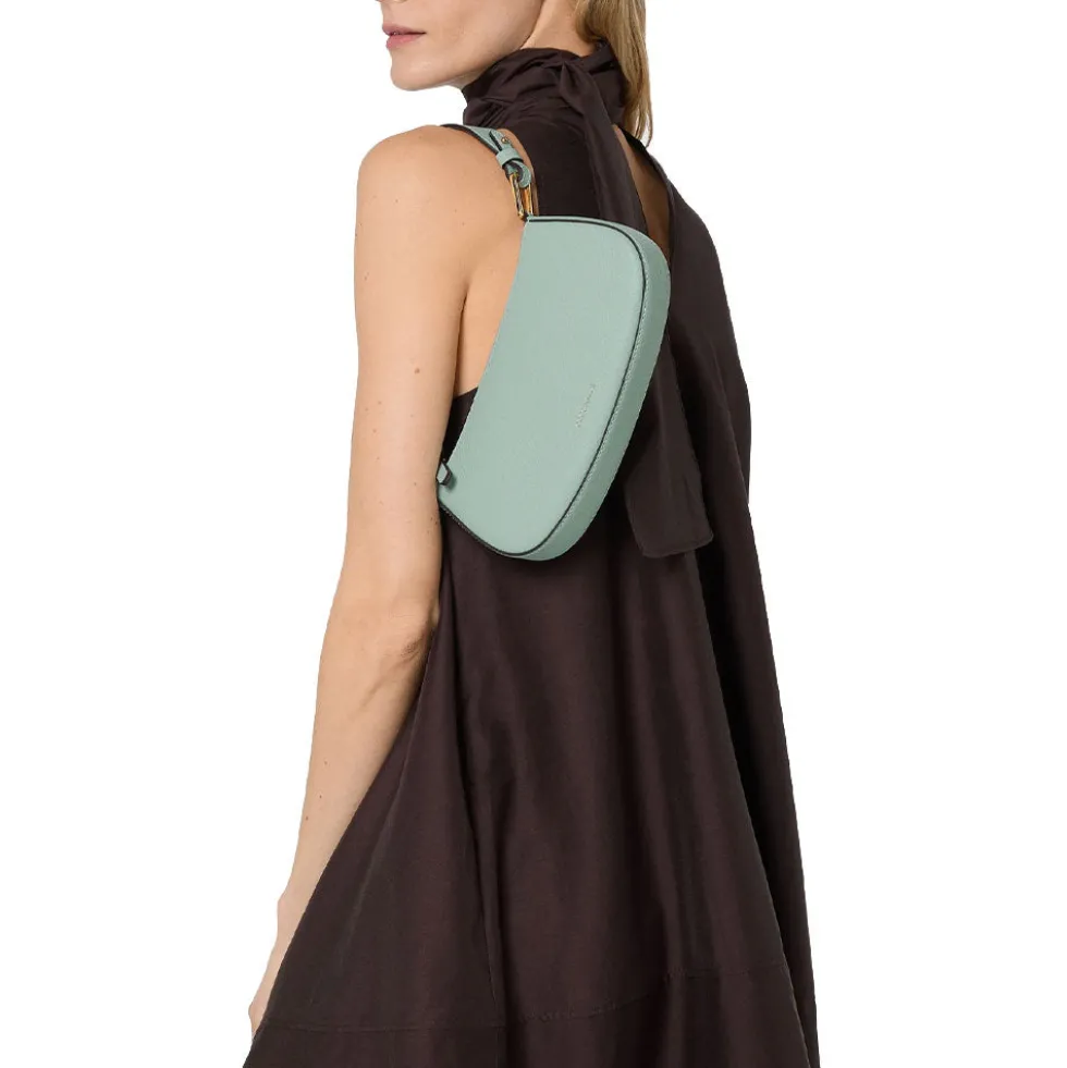 Borsa Donna a Spalla COCCINELLE in Pelle Linea Merveille Colore Scarlet