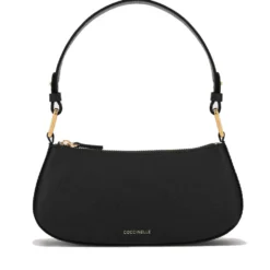 Borsa Donna a Spalla COCCINELLE in Pelle Linea Merveille Colore Nero