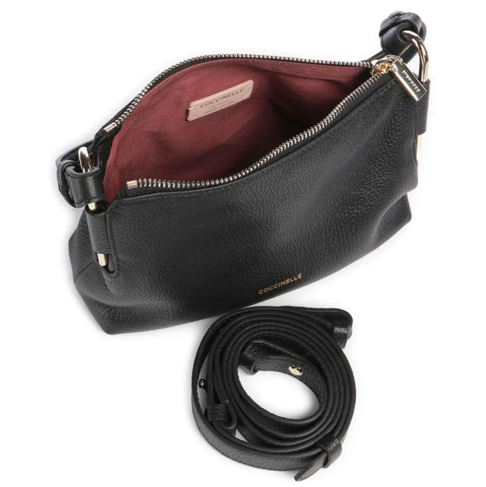 Borsa Donna a Spalla COCCINELLE Linea Rebekka Colore Nero