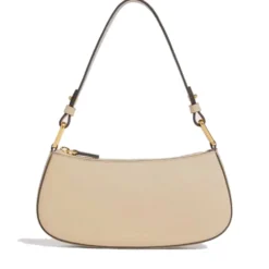 Borsa Donna a Spalla COCCINELLE in Pelle Linea Merveille Colore Sandshell
