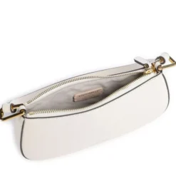 Borsa Donna a Spalla COCCINELLE in Pelle Linea Merveille Colore Pearl