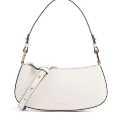 Borsa Donna a Spalla COCCINELLE in Pelle Linea Merveille Colore Pearl