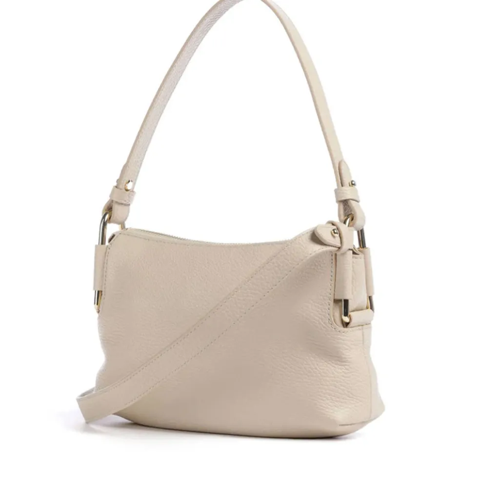 Borsa Donna a Spalla COCCINELLE Linea Rebekka Colore Sandshell