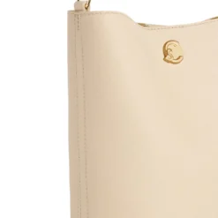 Borsa Donna a Spalla COCCINELLE Linea Nikla Mini Colore Sandshell - Seagrass